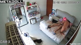 Red-haired Latina girl gets fucked hard