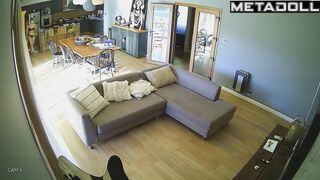 Naughty naked Romanian blonde fancy girl gets dressed before masturbating