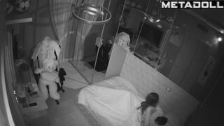 Young lovers having sex in their messy room live stream
