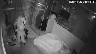 Young lovers having sex in their messy room live stream