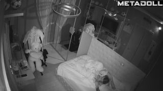 Young lovers having sex in their messy room live stream