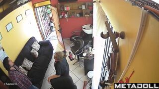 Real married couple fuck in their bed real spy cam