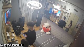 Mom and Dad having sex in their daughter’s room live