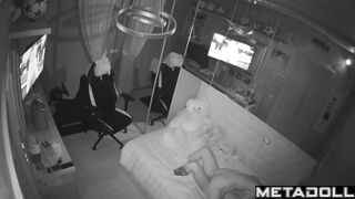 Mom and Dad having sex in their daughter’s room live