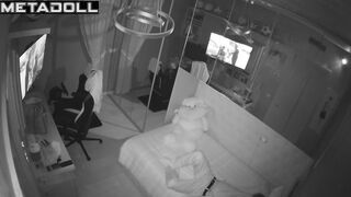 Mom and Dad having sex in their daughter’s room live
