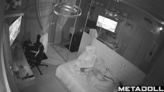 Mom and Dad having sex in their daughter’s room live