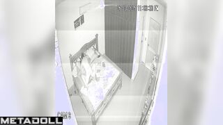 Skinny Scottish brunette mature mom gets brutally fucked in doggy style hidden IP cam