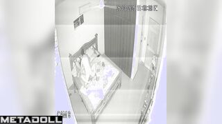 Skinny Scottish brunette mature mom gets brutally fucked in doggy style hidden IP cam
