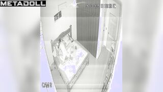 Skinny Scottish brunette mature mom gets brutally fucked in doggy style hidden IP cam