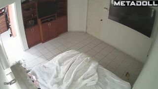 Perverse Israeli doctor rubs her pussy hard with a vibrator