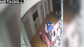 Slut Norwegian brunette MILF pleases her husband live HD