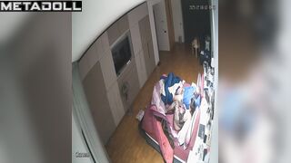 Slut Norwegian brunette MILF pleases her husband live HD