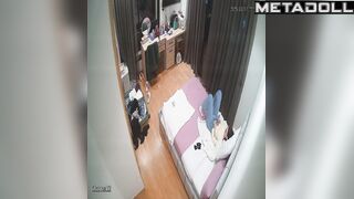 Old Irish brunette babysitter masturbates while thinking about vintage porn