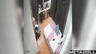 Old Irish brunette babysitter masturbates while thinking about vintage porn