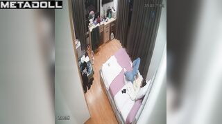 Old Irish brunette babysitter masturbates while thinking about vintage porn