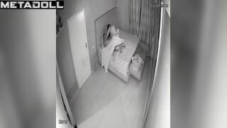 Real mature couple having sex until they fall asleep hidden camera