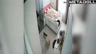 Real married couple fuck in their messy room live stream