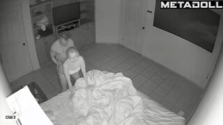 My parents fuck in the bedroom hidden IP cam