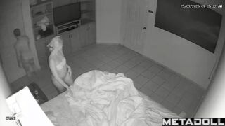 My parents fuck in the bedroom hidden IP cam