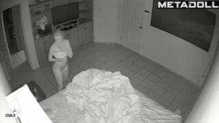 My parents fuck in the bedroom hidden IP cam