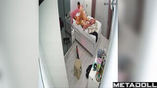 Naughty German brunette mother receives oral sex online