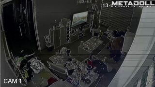 Young lovers fuck before going to sleep real spy cam