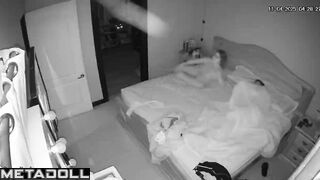 Big tits Canadian brunette mother is fucked to orgasm hidden IP cam