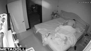Big tits Canadian brunette mother is fucked to orgasm hidden IP cam