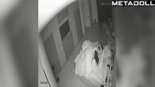 Mature couple fuck wildly in their bed voyeur cam _2