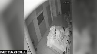 Mature couple fuck wildly in their bed voyeur cam _2