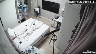 Skinny Russian teen naked