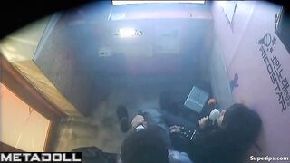 Hot Korean girl is groped in karaoke