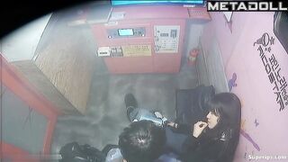 Hot Korean girl is groped in karaoke