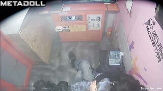 Hot Korean girl is groped in karaoke
