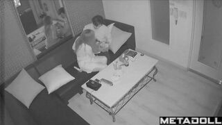 Petite Korean girl sucks her boyfriend’s cock