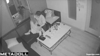Petite Korean girl sucks her boyfriend’s cock