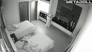 Hot Latin couple fucks after a party