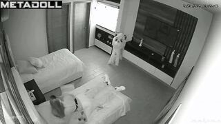 Hot Latin couple fucks after a party