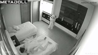 Hot Latin couple fucks after a party