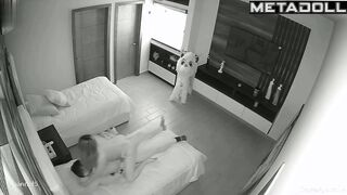 Hot Latin couple fucks after a party