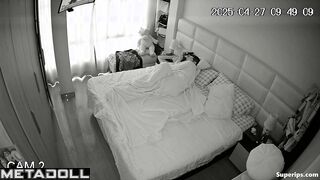 Petite cute Latina wife rides her husband