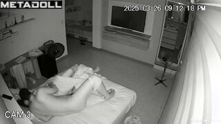 Busty Latina wife gets fucked at night