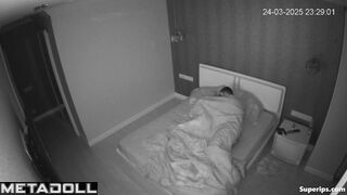 Petite European wife rides slowly