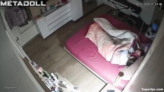 Married Arab couple fucks at night