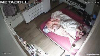 Married Arab couple fucks at night
