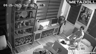 Asian wife gets fucked in her bed