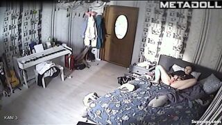 Petite Ukrainian girl masturbates with a vibrator