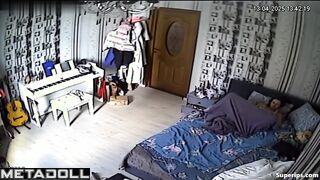 Ukrainian girl masturbates until she gets wet
