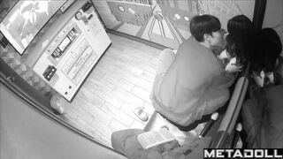 Virgin Korean couple masturbates each other