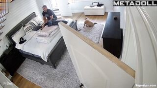 Blonde American wife gets fucked hard